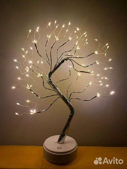 Светильник дерево