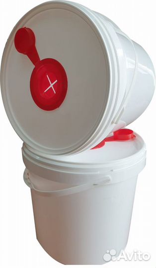 Ведро-диспенсер для салфеток в рулоне, 3,4 л