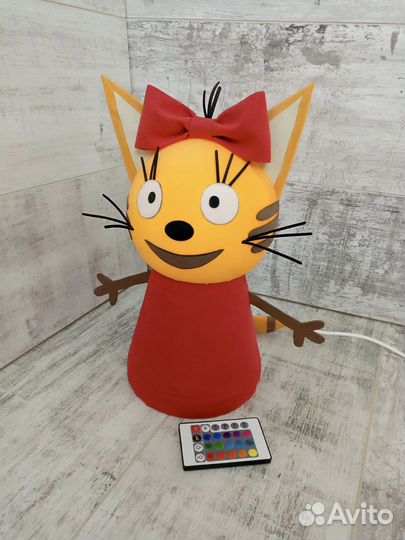 Ночник «Карамелька» (фоамиран)