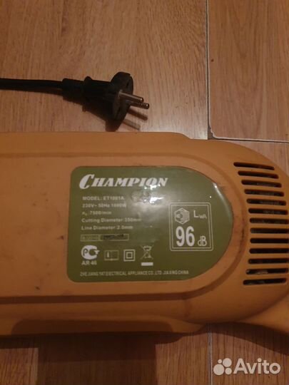 Электродвигатель от электрокосы Champion ET1001A