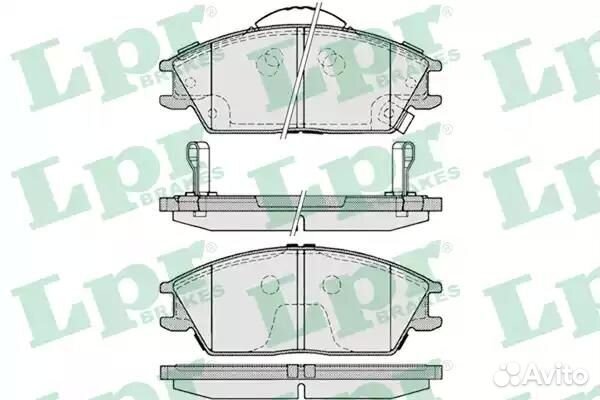 Колодки тормозные дисковые