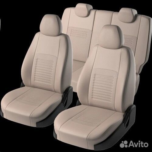 Чехлы на сиденье Renault Kaptur с 04.2016г. 60/40