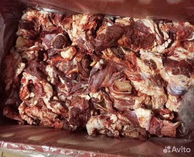 Мясо голов. Говядина.80/20