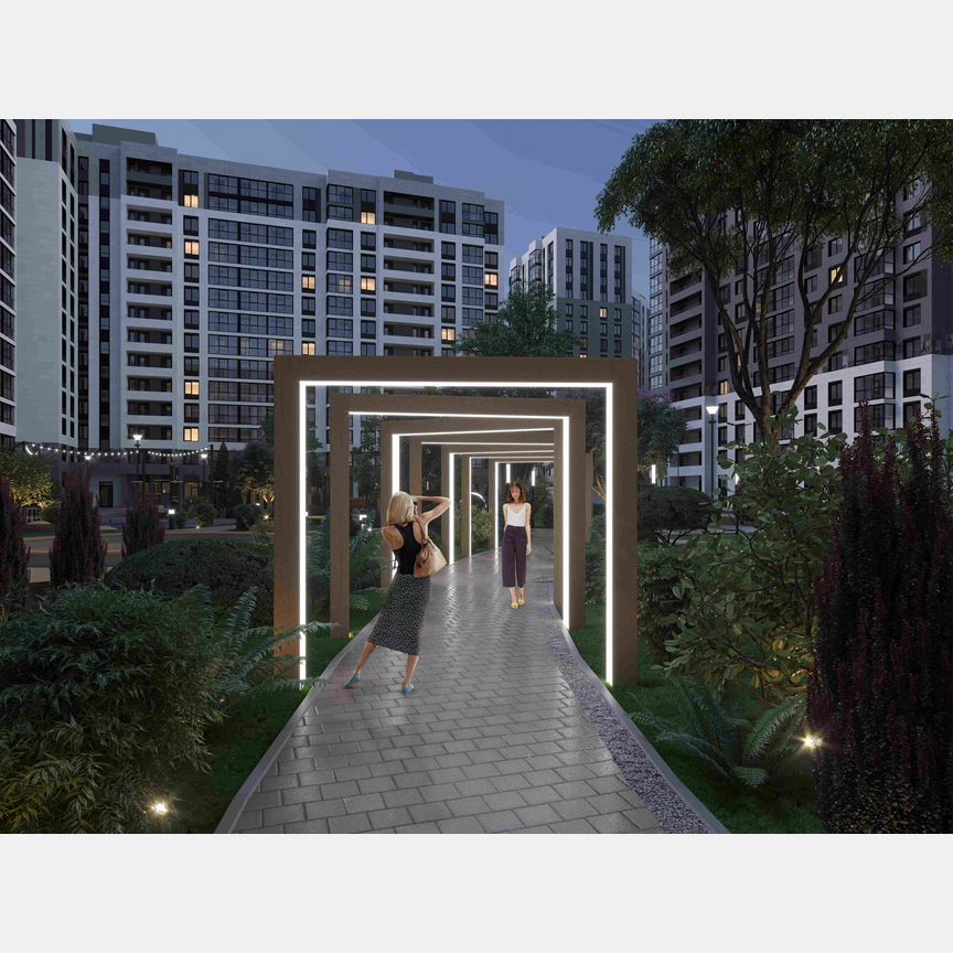 3-к. квартира, 84,8 м², 13/16 эт.