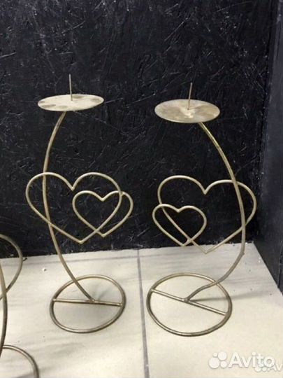 Стойки подсвечники подставки для цветов свечей