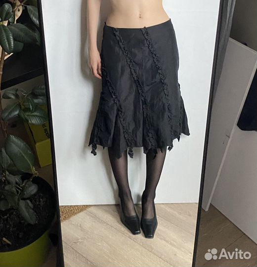 Винтажная юбка миди