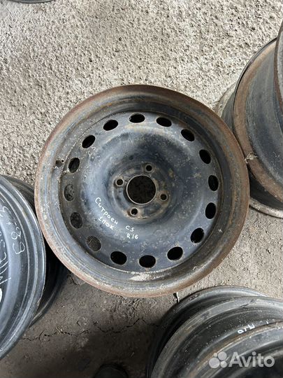 Диск штамповка Цитронн с5 R16 4/108