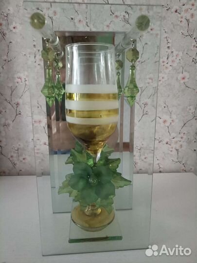 Декоративный бокал