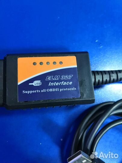 Сканер авто ELM327 v1.5 USB