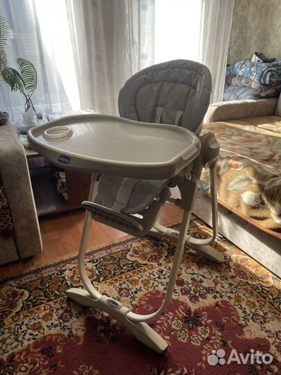 Стульчик для кормления chicco polly