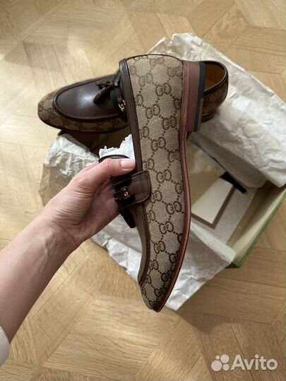 Туфли лоферы gucci