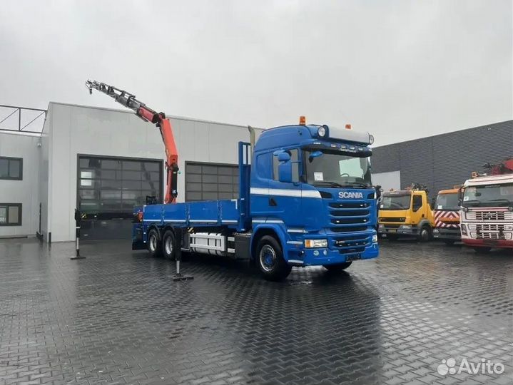 Scania R-series с КМУ, 2016