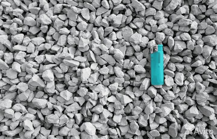 Щебень гравийный в наличии