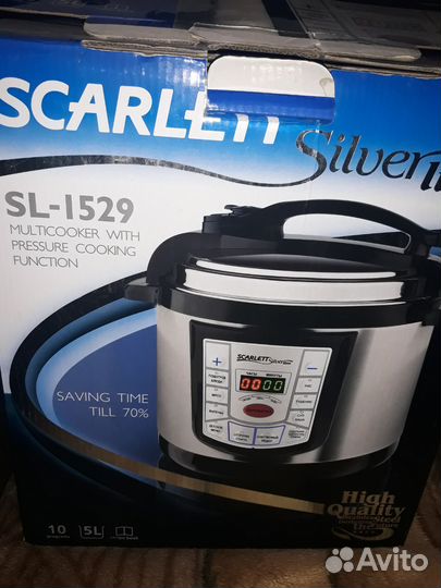 Мультиварка скороварка пароварка scarlett