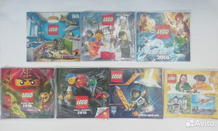 Lego Инструкции, каталоги, коробки,буклеты, плакат
