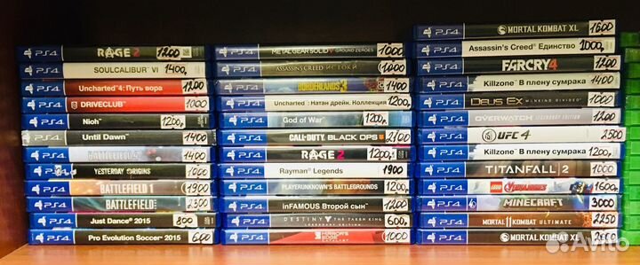 Прокат/продажа/обмен дисков на игровые приставки