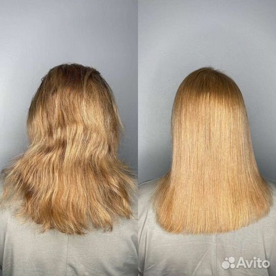 Кератин ботокс волос