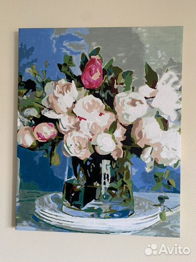 Картины по номерам раскрашенная 40*50