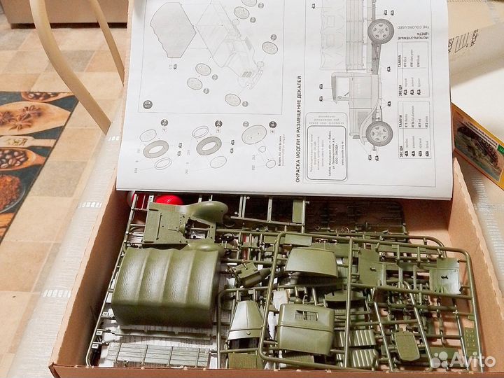 Газ аа полуторка сборная модель