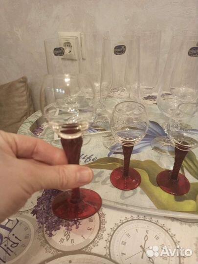 Хрустальные бокалы