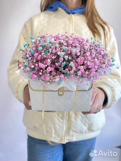 Коробка из гипсофилы