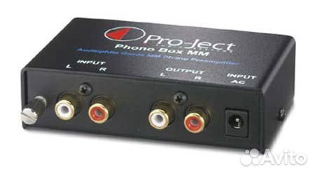 Фонокорректор для винила Pro-Ject Phono-box MM