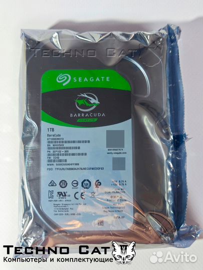 Новые жесткие диски Seagate BarraCuda 500g-2т