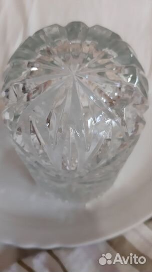 Новая хрустальная ваза