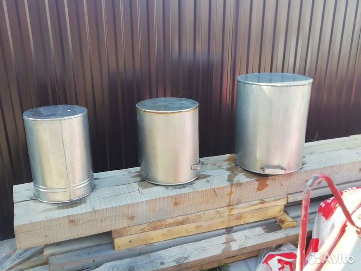 Бочек из нержавейки паяный