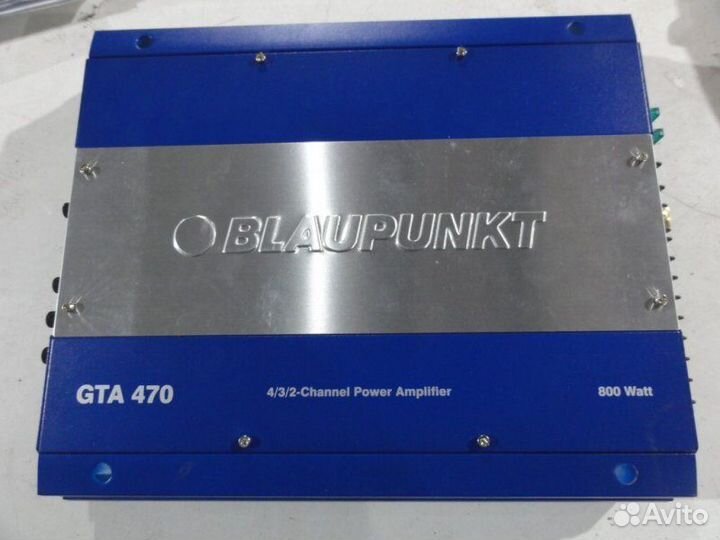 Усилитель 4-канальный Blaupunkt GTA 470 Все Все