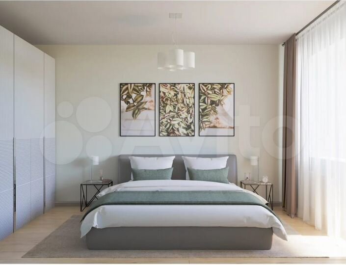 2-к. квартира, 53 м², 9/25 эт.