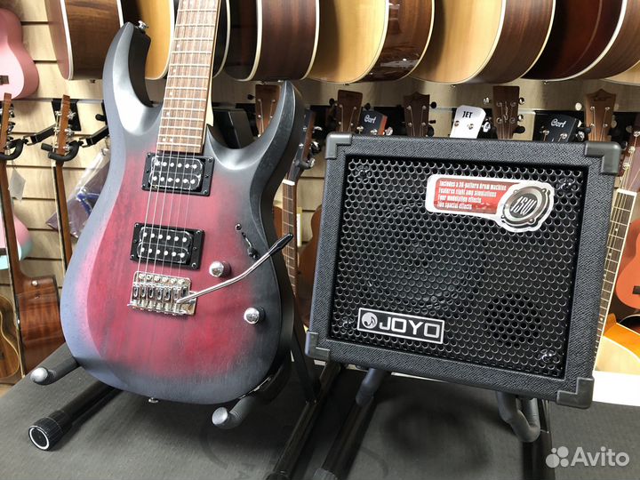 Электрогитара Cort X100 + комбо Joyo DC-15, компле