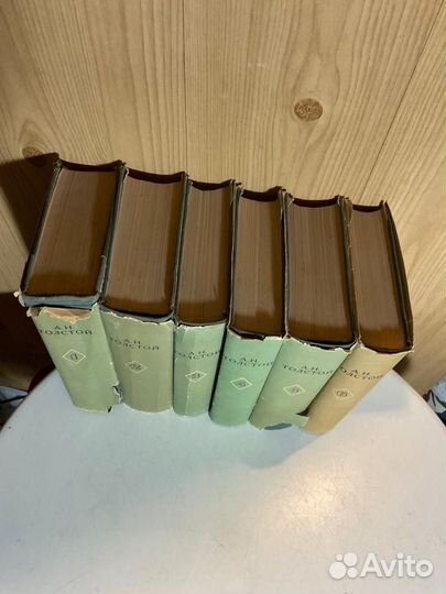 А.Н. Толстой, 1950г., собрание сочинений 6т