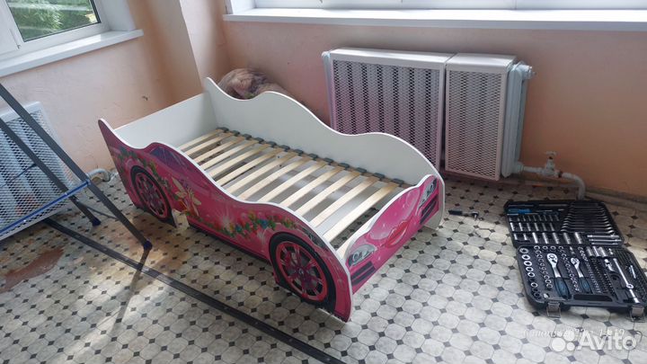 Кровать для девочки бу