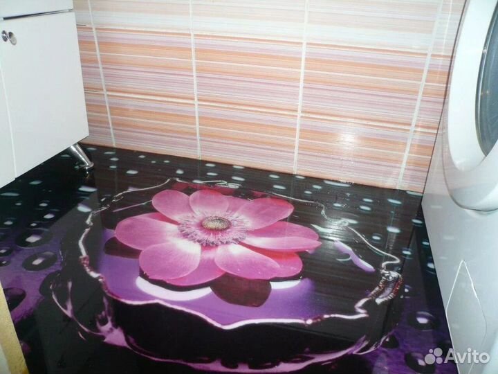 Наливные 3D полы с рисунком