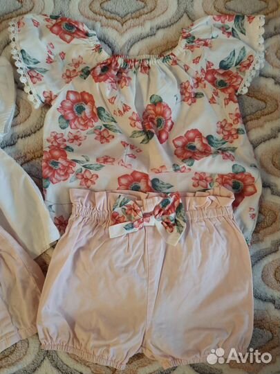 Пакет вещей для девочки 74 80