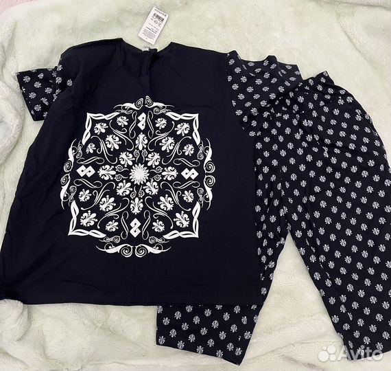 Новый комплект домашней одежды 68 размер