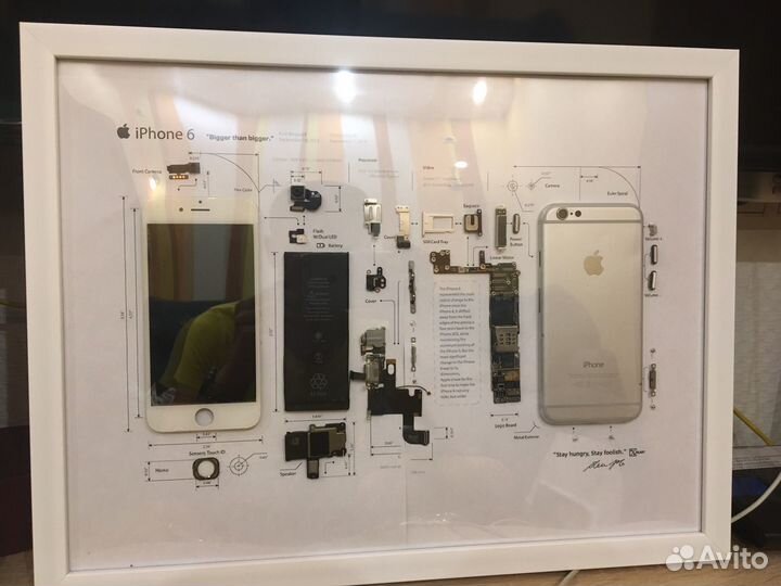 iPhone в рамке