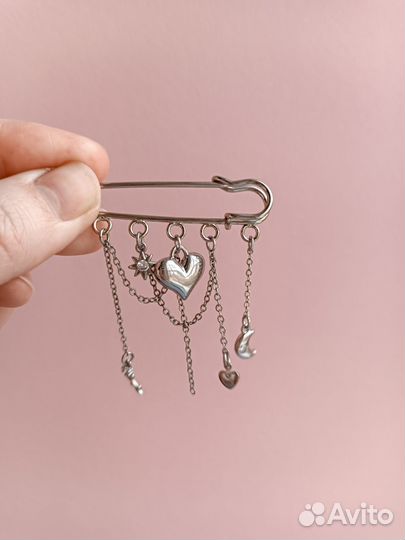 Брошь булавка