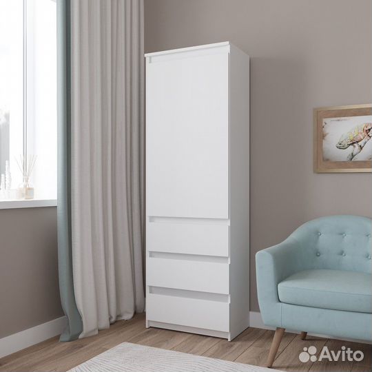 Шкаф пенал с ящиками