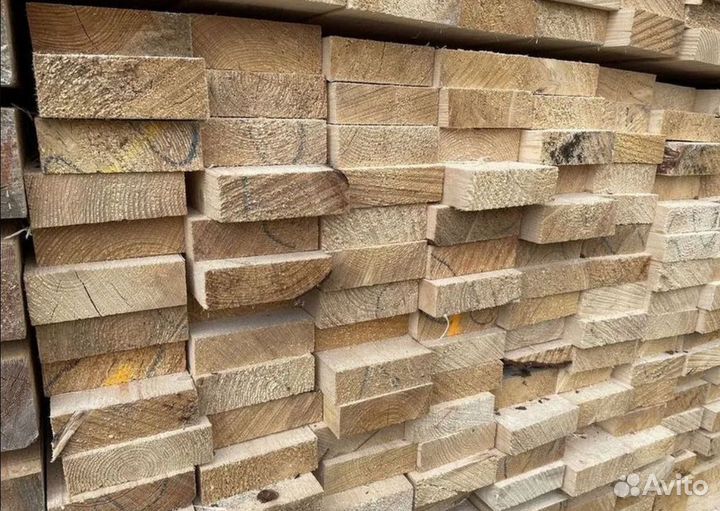 Брус обрезной 2 сорт доставка