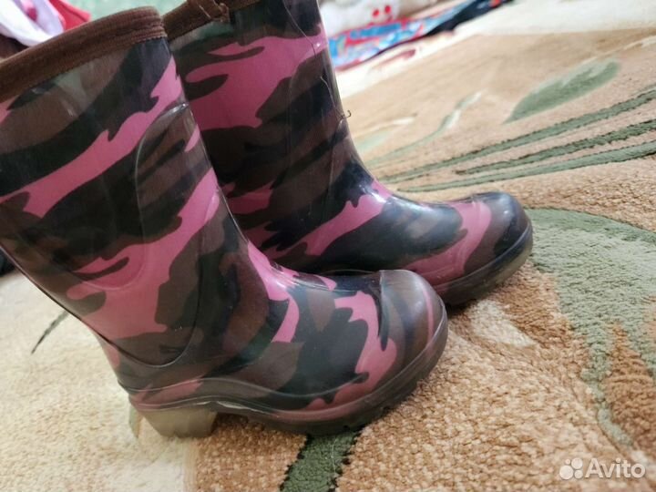 Резиновые сапоги детские 24