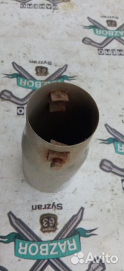 Насадка на глушитель снята с Ваз 2112