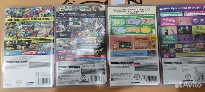 Игры для nintendo switch катриджи