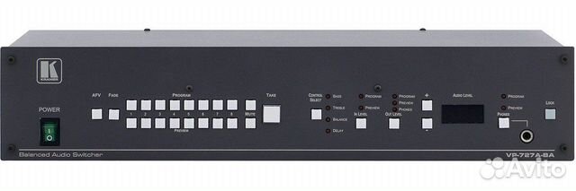 Kramer VP-727A-BA Коммутатор аудиосигнала купить в Москве | Электроника ...