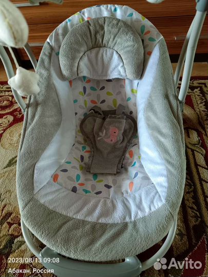 Детские электронные качели для новорожденных