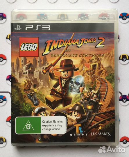 Lego Indiana Jones 2 PlayStation 3 Новая Видеоигра