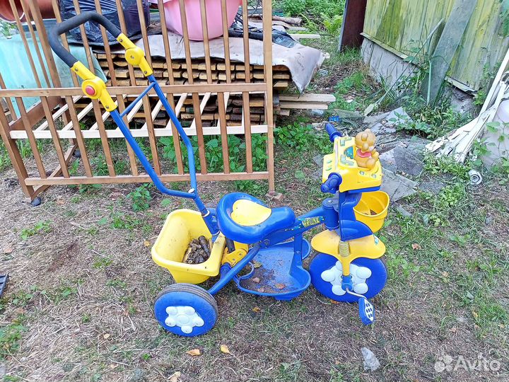 Велосипед детский1-3г