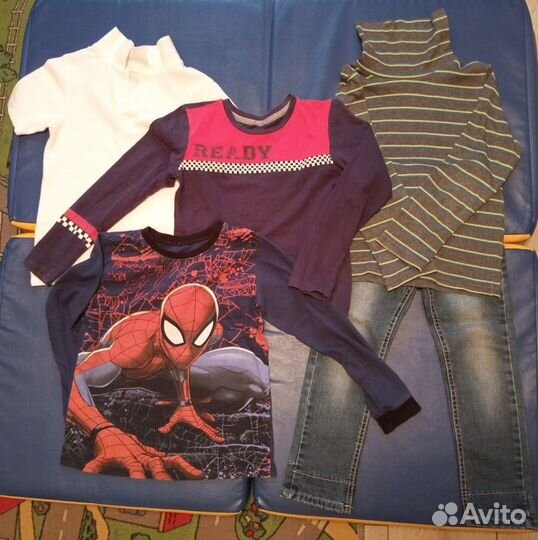 Пакет вещей на мальчика, 5 вещей на рост 122