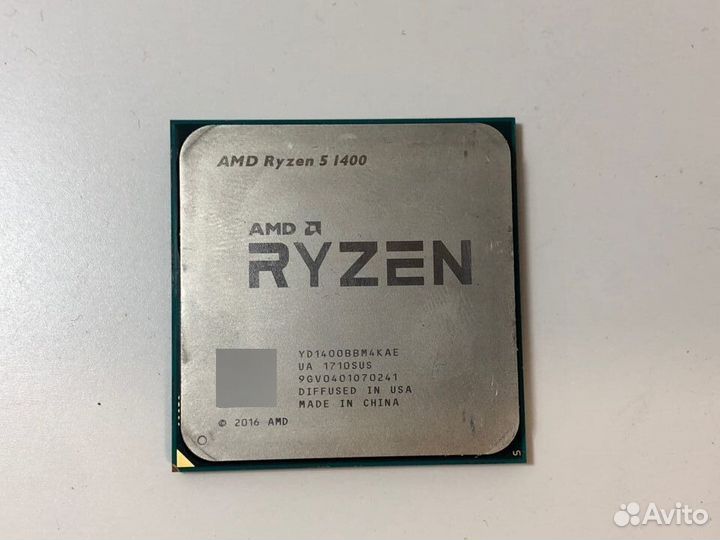Процессор AMD Ryzen 5 1400